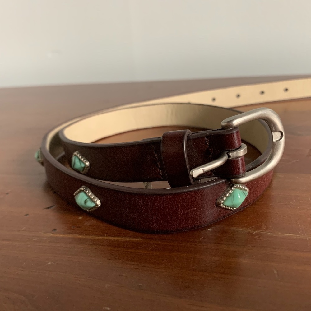 Brown Leather Belt